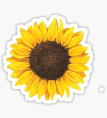 Pegatina girasol