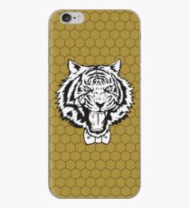 Yuri's Tiger: B&W Honeycomb iPhone Case