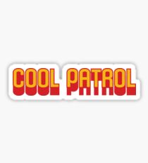 Cool Patrol Text Only Sticker