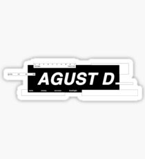 Pegatina AGUST D