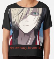 Es kann nur einen Yuri geben Chiffontop