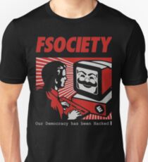 Fsociety Slim Fit T-Shirt