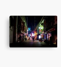 Ueno night Canvas Print