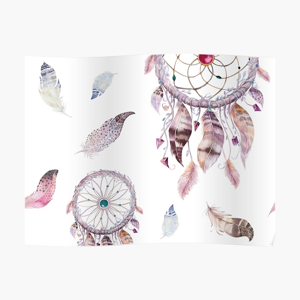 "Dreamcatcher" Poster by SassIt Redbubble