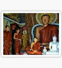 BUDDHA STATUES SRI LANKA PICTURE AND OR CARD Sticker