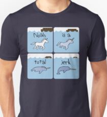 Unicorn Evolution (Noah is a jerk) Unisex T-Shirt