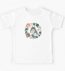Green Totoro Wreath - My Neighbor Totoro Kids Tee