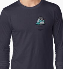 Too Many Birds! - Turquoise Green Cheek Conure Long Sleeve T-Shirt
