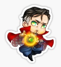 Chibi Dr.Strange Sticker