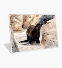 Happy Sea Lion Laptop Skin