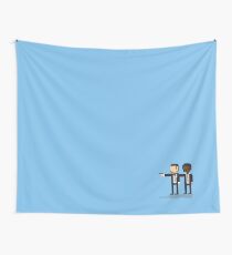 Pixel Fiction Wall Tapestry