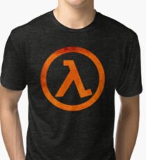 ° GEEK ° Half Life Rust Logo Tri-blend T-Shirt