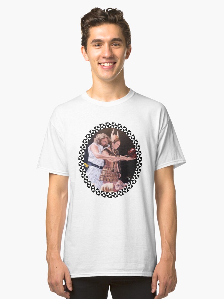 Alternate view of I Just Dropped In Classic T-Shirt