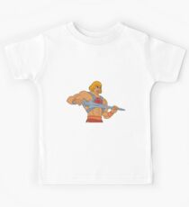 He-man Filmation style Kids Tee