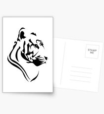 White Tiger Postcards