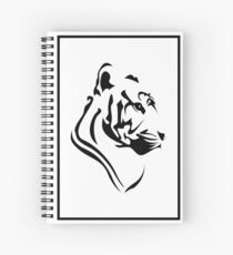 White Tiger Spiral Notebook