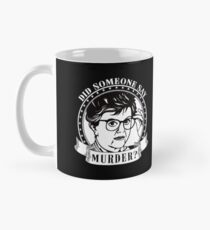 Taza clásica ALGUIEN DIJO ASESINATO - JESSICA FLETCHER MURDER ELLA ESCRIBIÓ