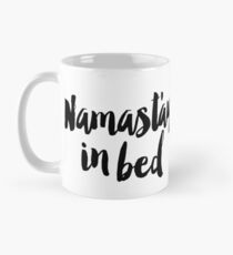 Caligraphy Namastay In Bed Mug