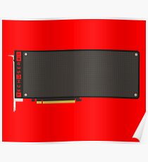 Minimal Radeon Pro Duo Poster