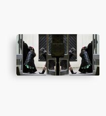Don't Look Now. Canvas Print
