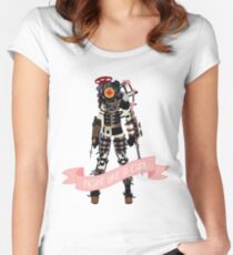 Kämpfe wie ein Mädchen: Große Schwester Tailliertes Rundhals-Shirt