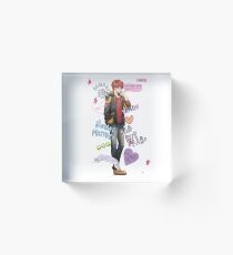 Collage Seven Zero Seven Acrylic Block