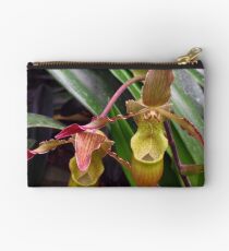 Slipper Orchid Studio Pouch