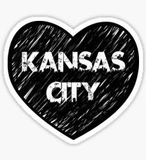 I Love Kansas City - I Heart KC (Urban) Sticker