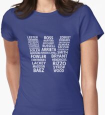 Cubs W Flag Women's Fitted T-Shirt