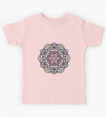 Flowers mandala #38 Kids Tee