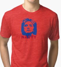 Hill Nasty Woman Tri-blend T-Shirt