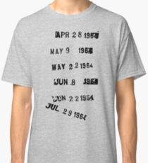 Last Checked Out Library Stamp Classic T-Shirt