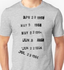 Last Checked Out Library Stamp Unisex T-Shirt