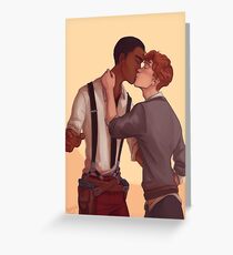Wylan and Jesper Greeting Card