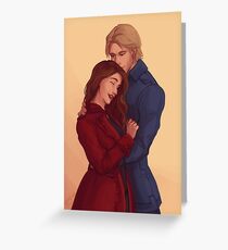 Nina and Matthias Greeting Card