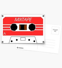Mixtape Cassette Tape by Chillee Wilson Postcards