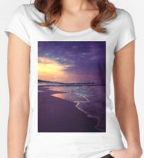 Walking on the dream Women's Fitted Scoop T-Shirt