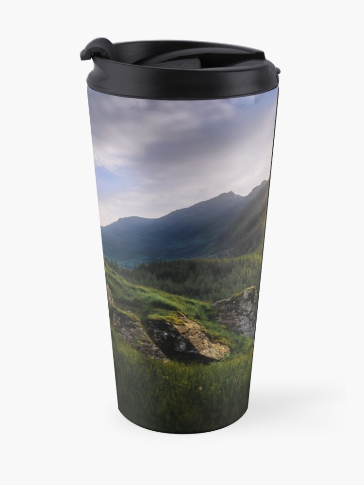 Alternate view of Mountain Sunset Travel Mug