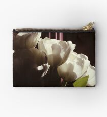 White Tulips Studio Pouch