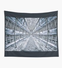 Geometric Building Wall Tapestry