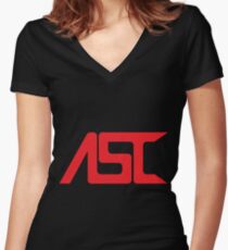 Alteran Stellar Cartography (Large) Women's Fitted V-Neck T-Shirt