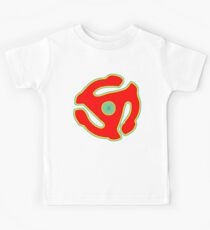 Music 45 Vinyl Holder Turntable Record Kids Tee