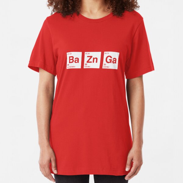 Sheldon tableau périodique t-shirt Femmes Big uni Cooper chimie theory Bang Cooper
