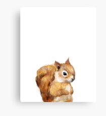 Little Squirrel Metal Print