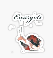 Escargot Sticker