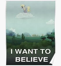 I want to believe Poster