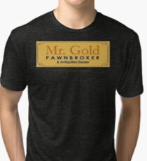 Mr Gold's Pawn Shop Tri-blend T-Shirt