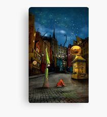 'Silent Street' Canvas Print