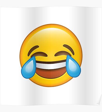 Laughing Crying Face: Posters | Redbubble