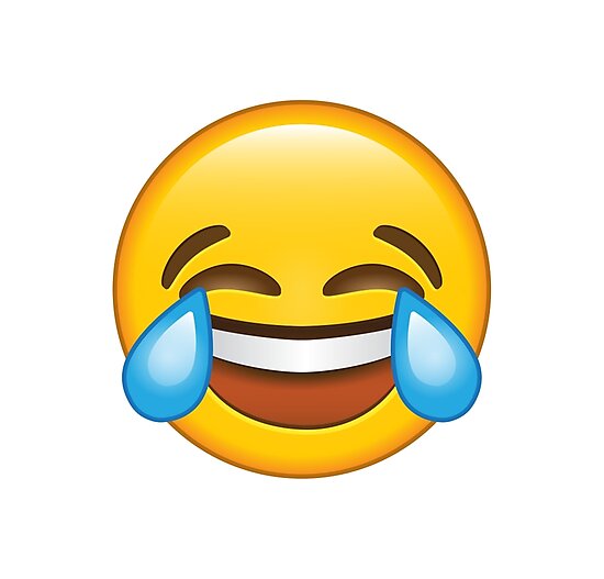 « Rire Pleurant / Larmes de joie Emoji » par stylecomfy